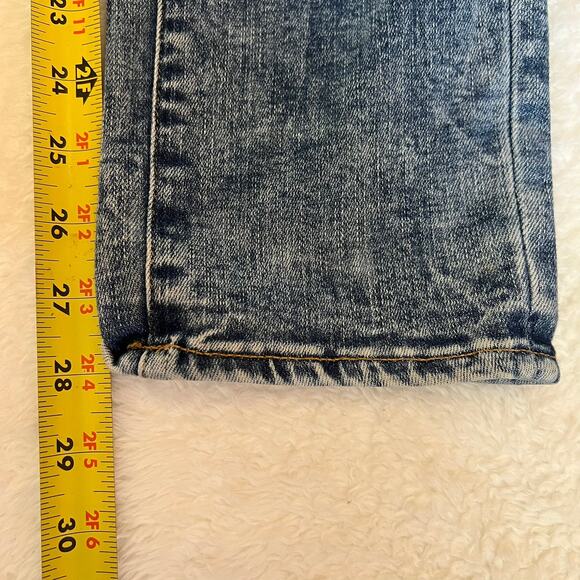American Eagle Jeans Mens Slim 29x30 Next Level Flex Denim Skinny Distressed - Picture 6 of 9